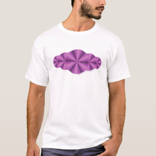 Optical Illusion Purple Men's Light Shirt