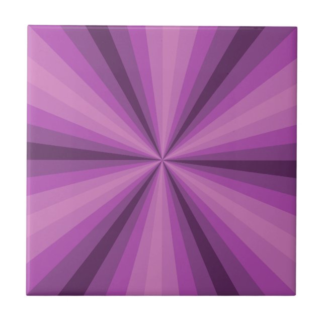 Optical Illusion Purple Tile (Front)