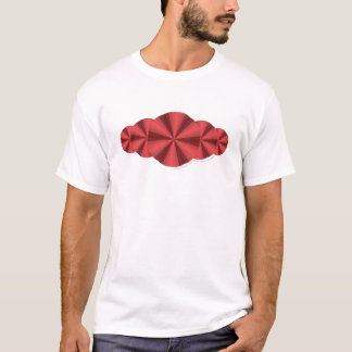 Optical Illusion Red Kid's and Baby Dark Shirt
