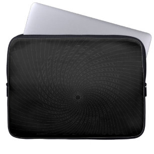 OPTICAL ILLUSION Retro Art Laptop Sleeve