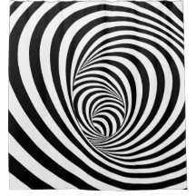 Optical Illusion Set A - Shower Curtain