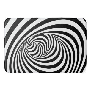 Optical Illusion Shower Accessory - Bath Matt Mat