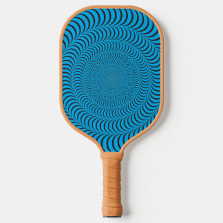 Optical Illusion Spiral Pickleball Paddle