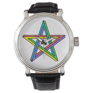 Optical illusion Star Watch