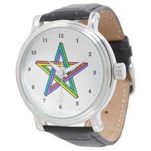 Optical illusion Star Watch