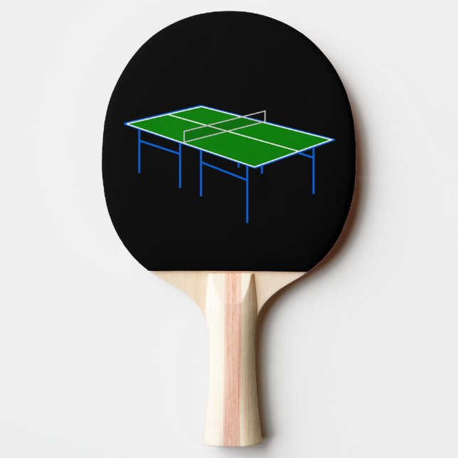 Optical Illusion Table Tennis Surface Ping Pong Paddle (Back)