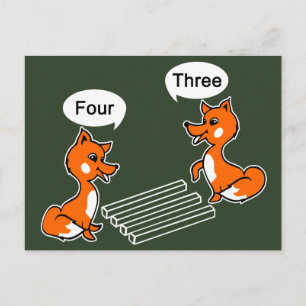 Optical illusion Trick Green Postcard