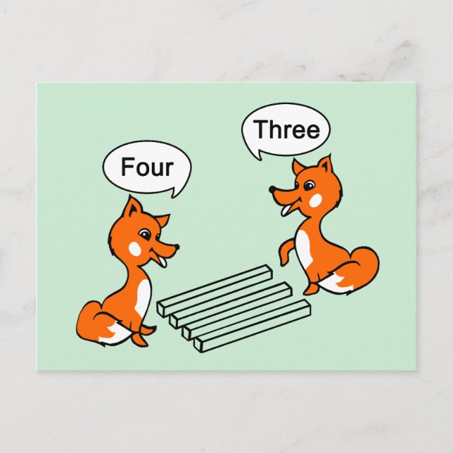 Optical illusion Trick Postcard (Front)