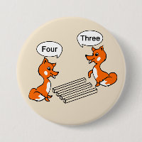 Optical illusion Trick with Foxes
