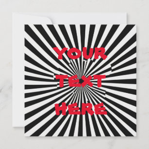 optical illusion your text here card