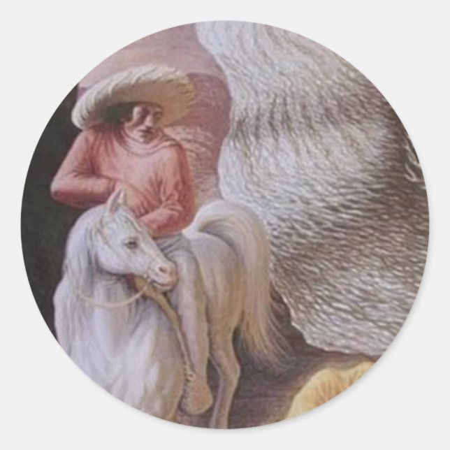 Optical Illusions Classic Round Sticker (Front)