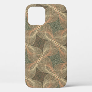 Optical Illusions: Geometric Intrigue iPhone 12 Case