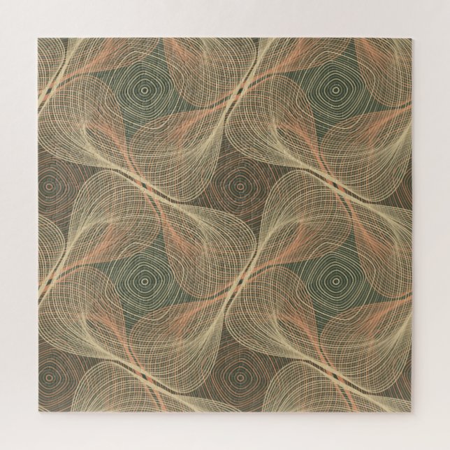 Optical Illusions: Geometric Intrigue Jigsaw Puzzle (Vertical)