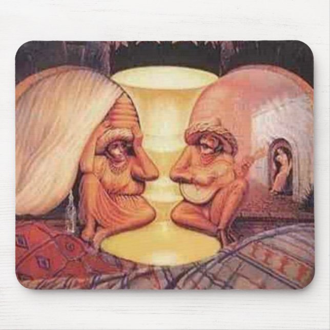 Optical Illusions Mouse Pad (Front)