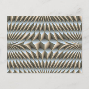 Optical illusions postcard
