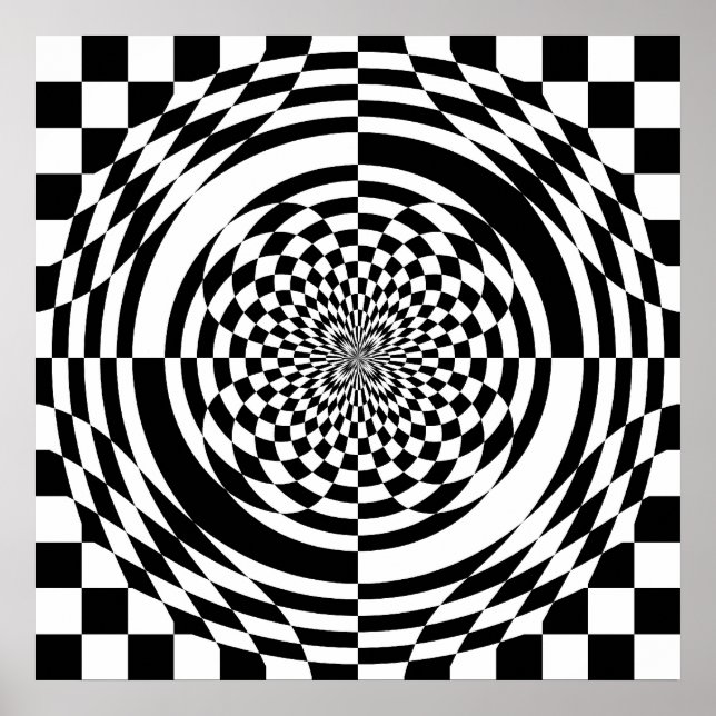 Optical illusions poster (from $11.95) (Front)