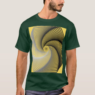 OPTICAL SPIRAL DIGITAL ART T-Shirt