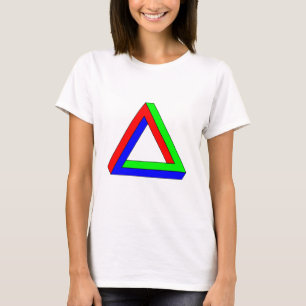 Optical Triangle illusion T-Shirt