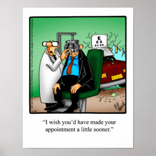 Optician Humour Poster Gift "Spectickles"