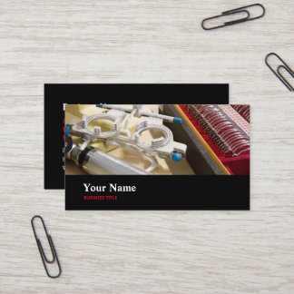 Optician Optometrist Optical Technician Optometry  Business Card