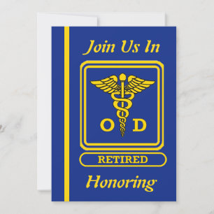 Optician Retirement Invitation
