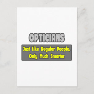 Opticians .. Smarter Postcard