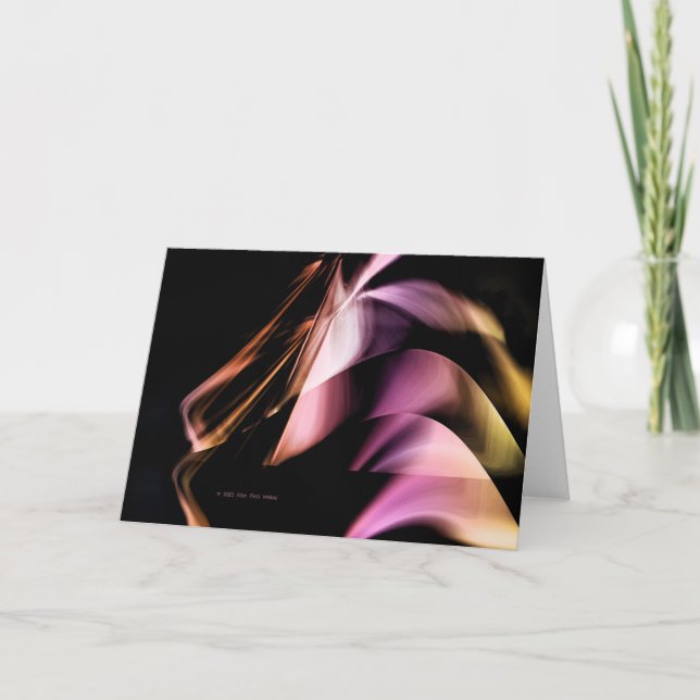 "Optics #1" Card (Front)