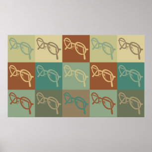 Optics Pop Art Poster