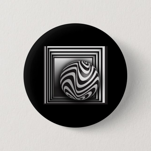 Optics thru Shapes   Button (Front)