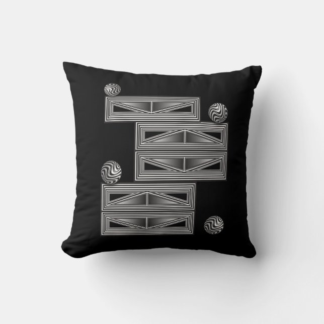 Optics thru Shapes Cushion (Front)