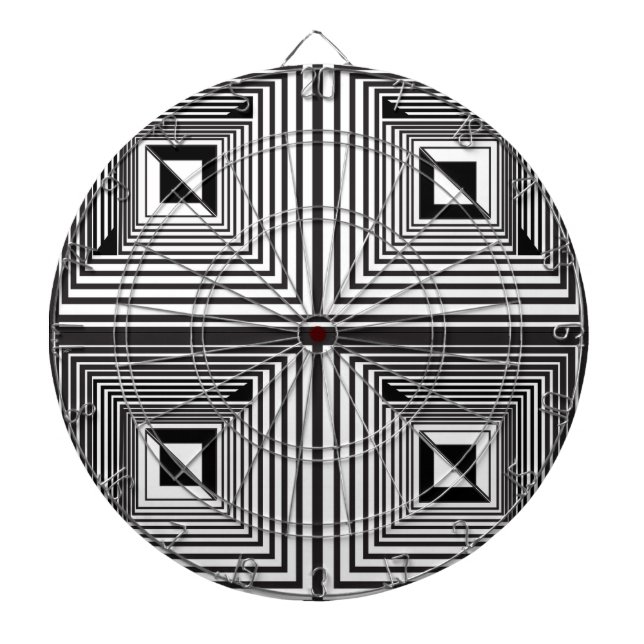 Optics thru Shapes Dartboard (Front)