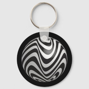 Optics thru Shapes Keychain