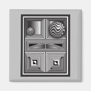 Optics thru Shapes Magnet