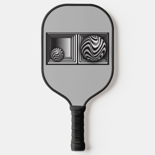 Optics thru Shapes    Pickleball Paddle (Front)
