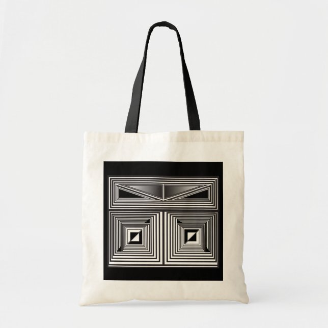 Optics thru Shapes  Tote Bag (Front)