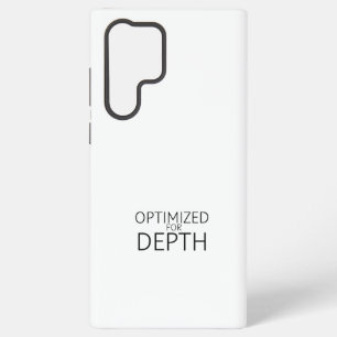 Optimised For Depth Minimalist Technical Samsung Galaxy Case