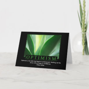 Optimism Greeting Cards