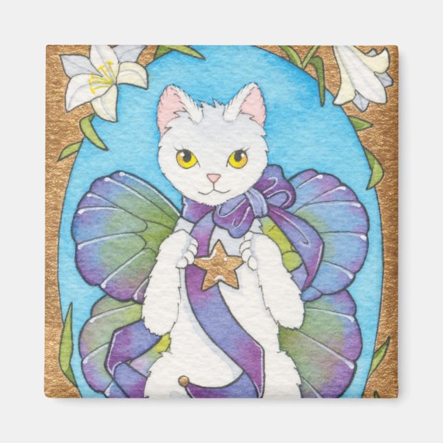 Optimism square magnet (Front)