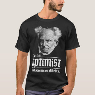 Optimist Arthur Schopenhauer Pessimism Pessimist P T-Shirt