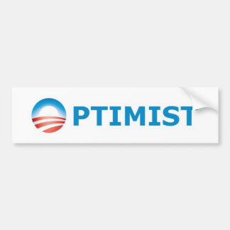 Optimist Bumper Sticker