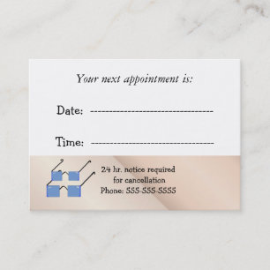 Optometrist Appointment Card