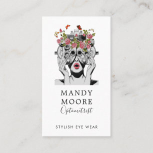 Optometrist Business & Appointment Reminder Card