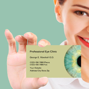 Optometrist Business Cards