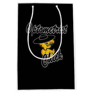 Optometrist Chick #4 Medium Gift Bag