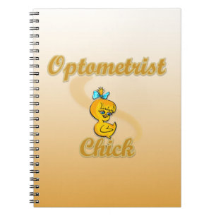 Optometrist Chick Notebook