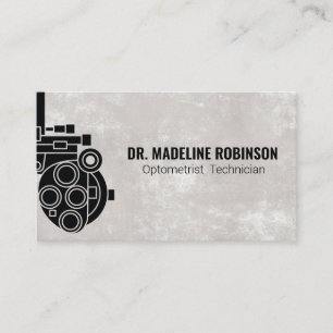 Optometrist   Doctor   Eye Exam Appointment Card