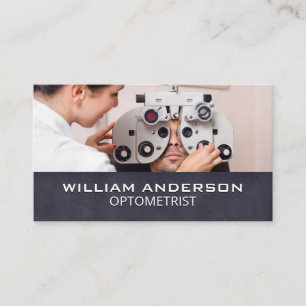Optometrist Eye Specialist Doctor Business Card
