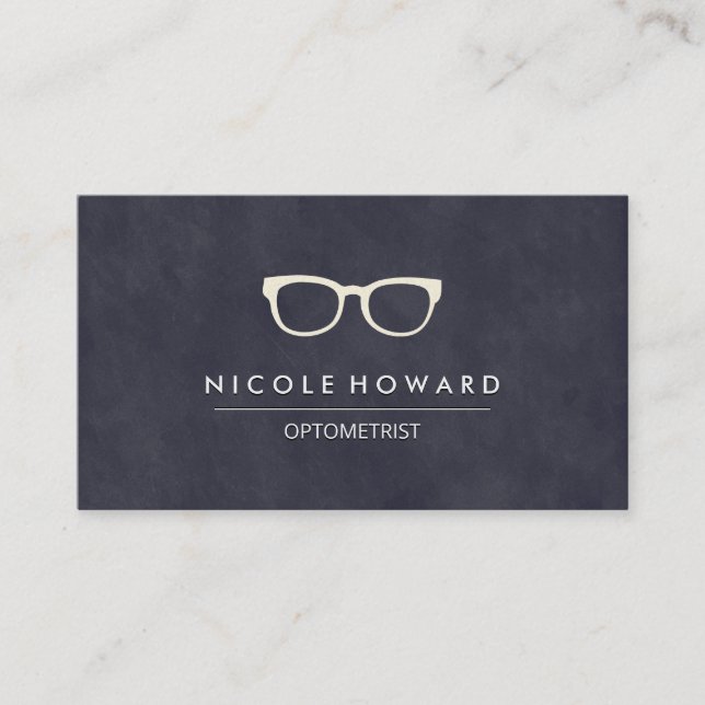 Optometrist | Glasses Business Card (Front)