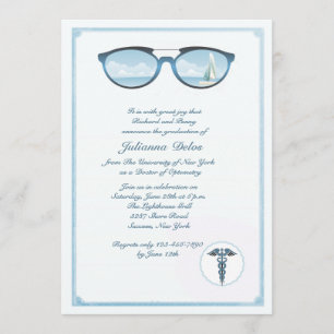 Optometrist Graduation Invitation