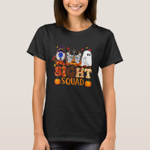 Optometrist Halloween Sight Squad Witch Pumpkin Op T-Shirt